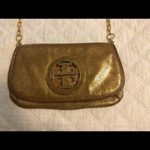 Tory Burch Amanda Crossbody Gold Purse